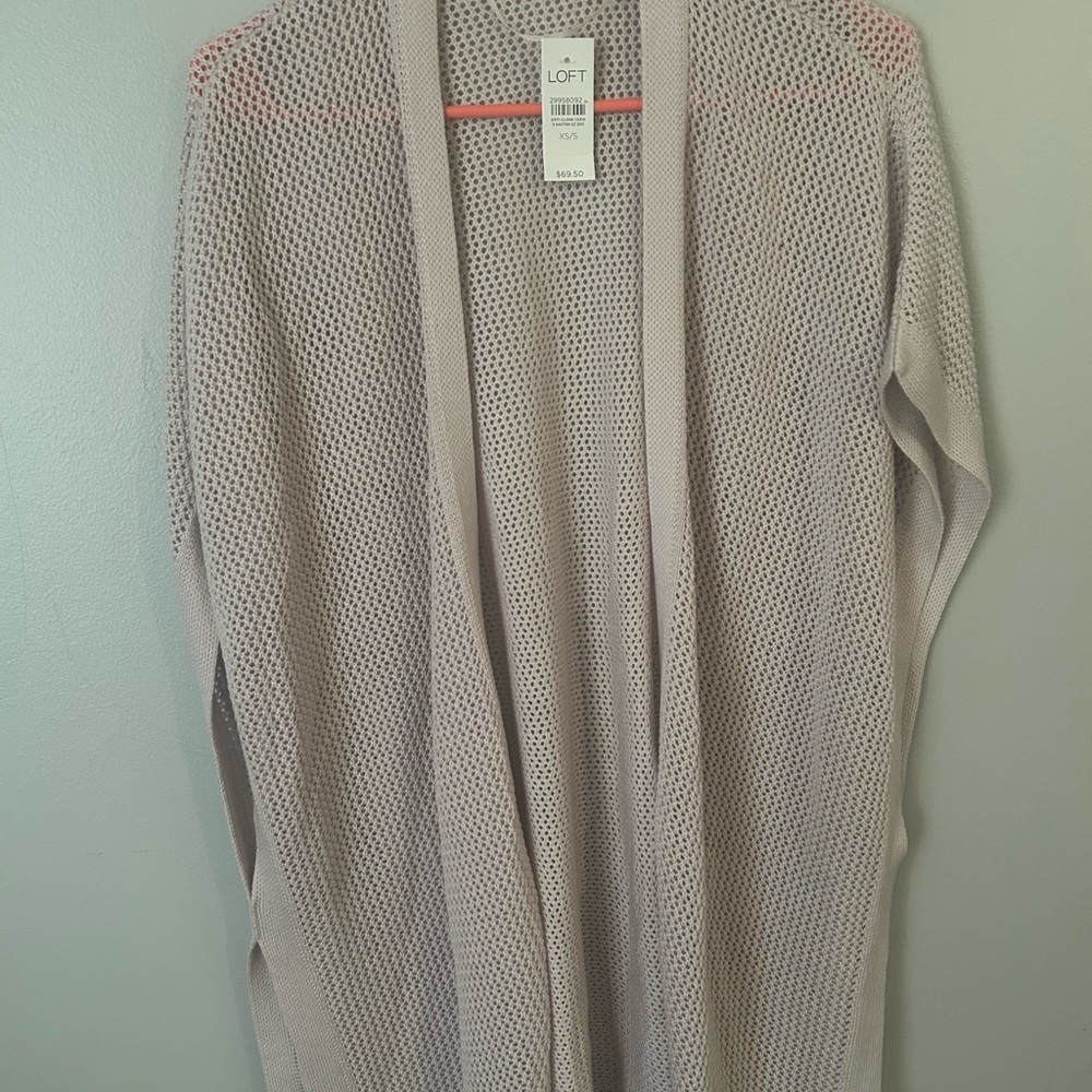 LOFT Women's Mesh Cardigan - Picture 5 of 7